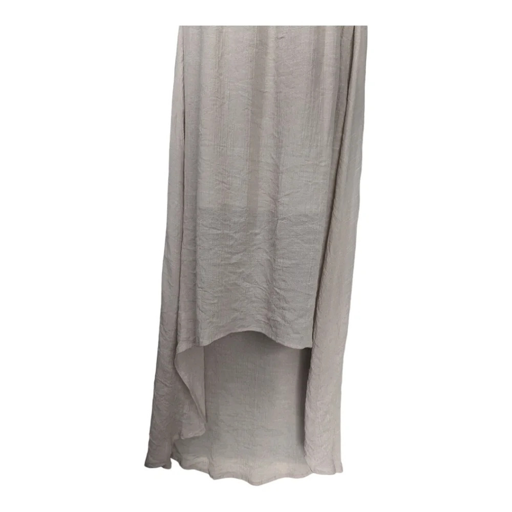 UK2LA Beige Strapless Dress Medium - Picture 4 of 10